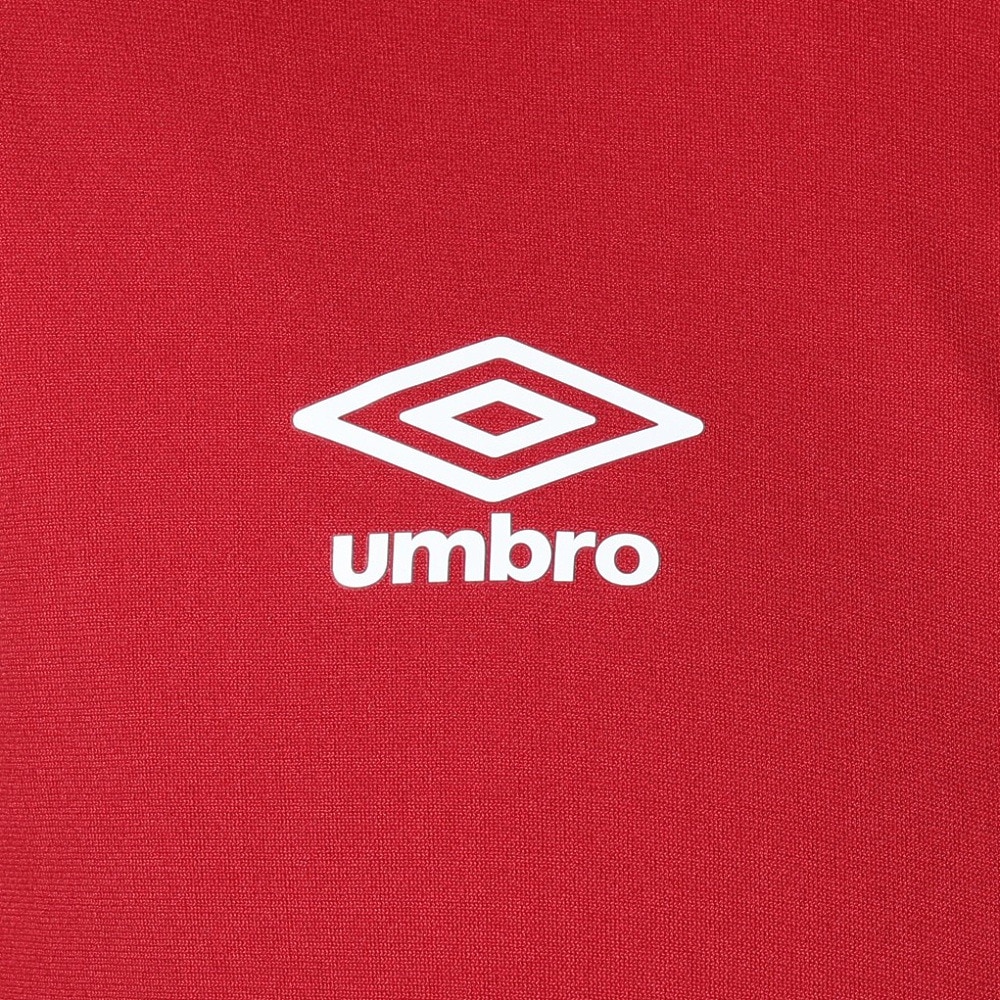 アンブロ（UMBRO）（メンズ）ウォームアップジャケット ジャージ UAS2150 DRED