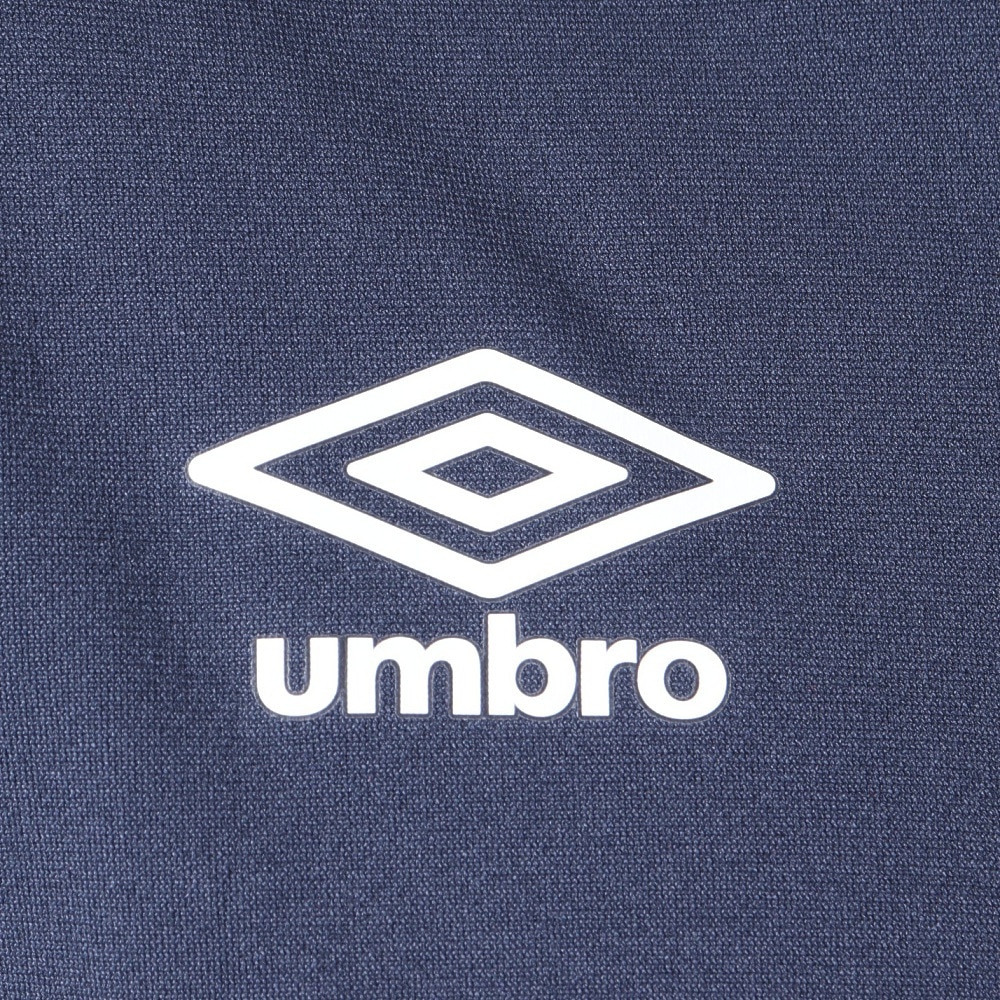 アンブロ（UMBRO）（メンズ）ジャージ 上 吸汗速乾 ネイビー ウォームアップジャケット UAS2150 NVWH
