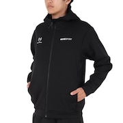 デサント（DESCENTE）（メンズ）ウインドクロス フルジップフーディー DX-C2547XB BK