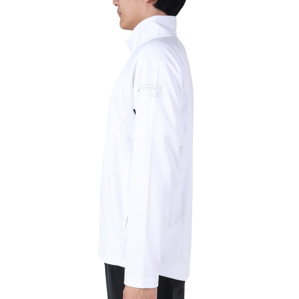 ジローム（GIRAUDM）（メンズ）water rep ウォームアップジャケット WU3F0001-TR851-GRCD WHT