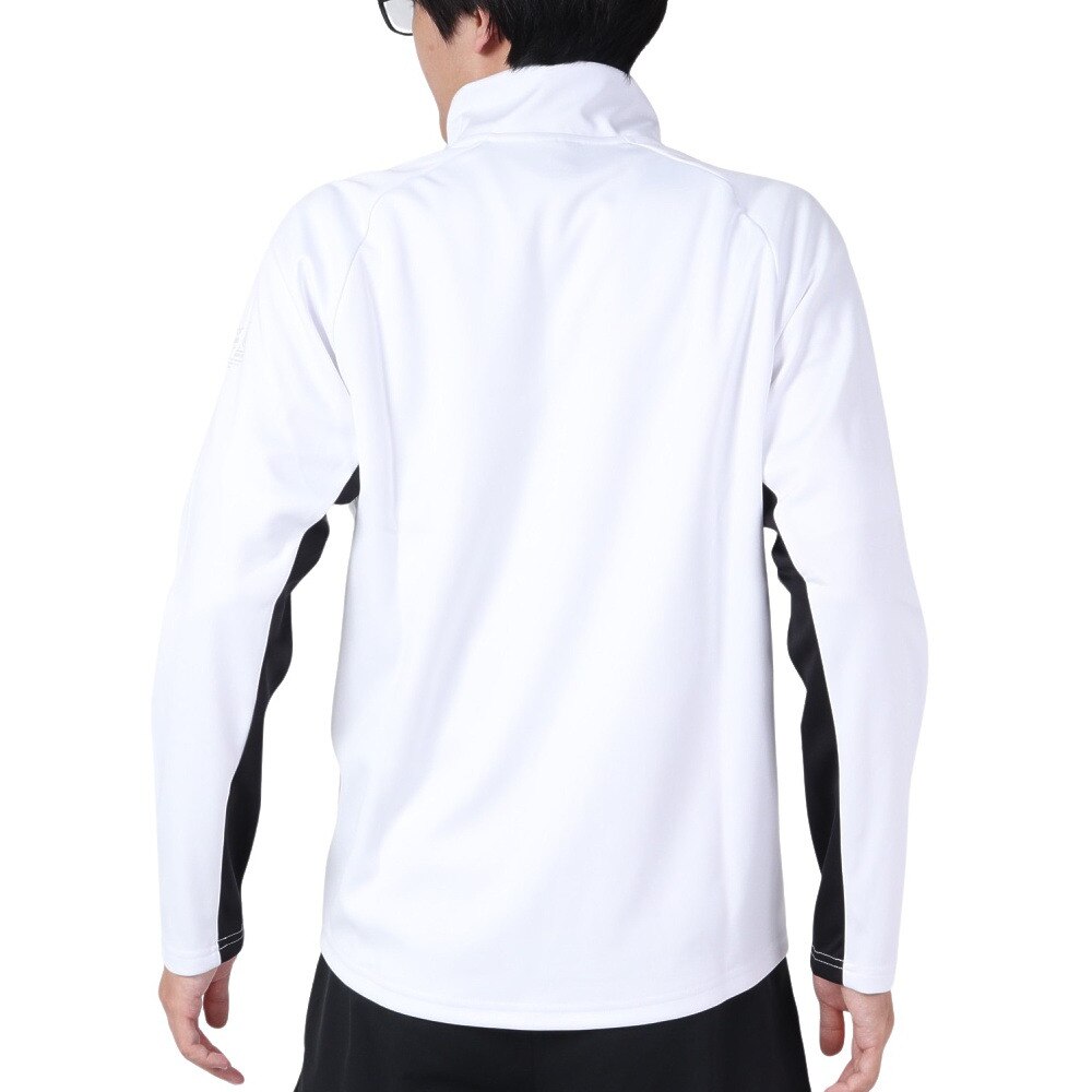 ジローム（GIRAUDM）（メンズ）water rep ウォームアップジャケット WU3F0001-TR851-GRCD WHT