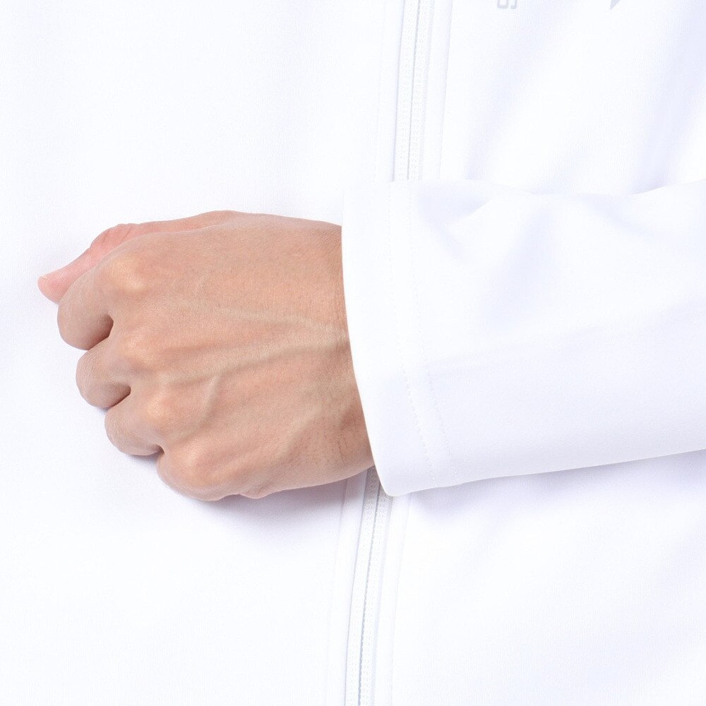 ジローム（GIRAUDM）（メンズ）water rep ウォームアップジャケット WU3F0001-TR851-GRCD WHT