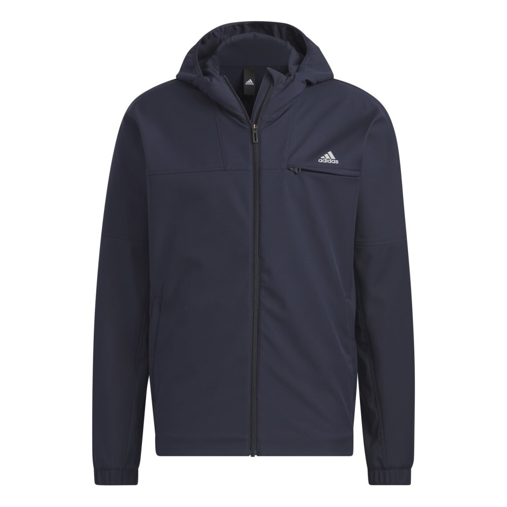 アディダス（adidas）（メンズ）ジャケット メンズ エッセンシャル 3レイヤーフリース フード付き IEH98-IK7348