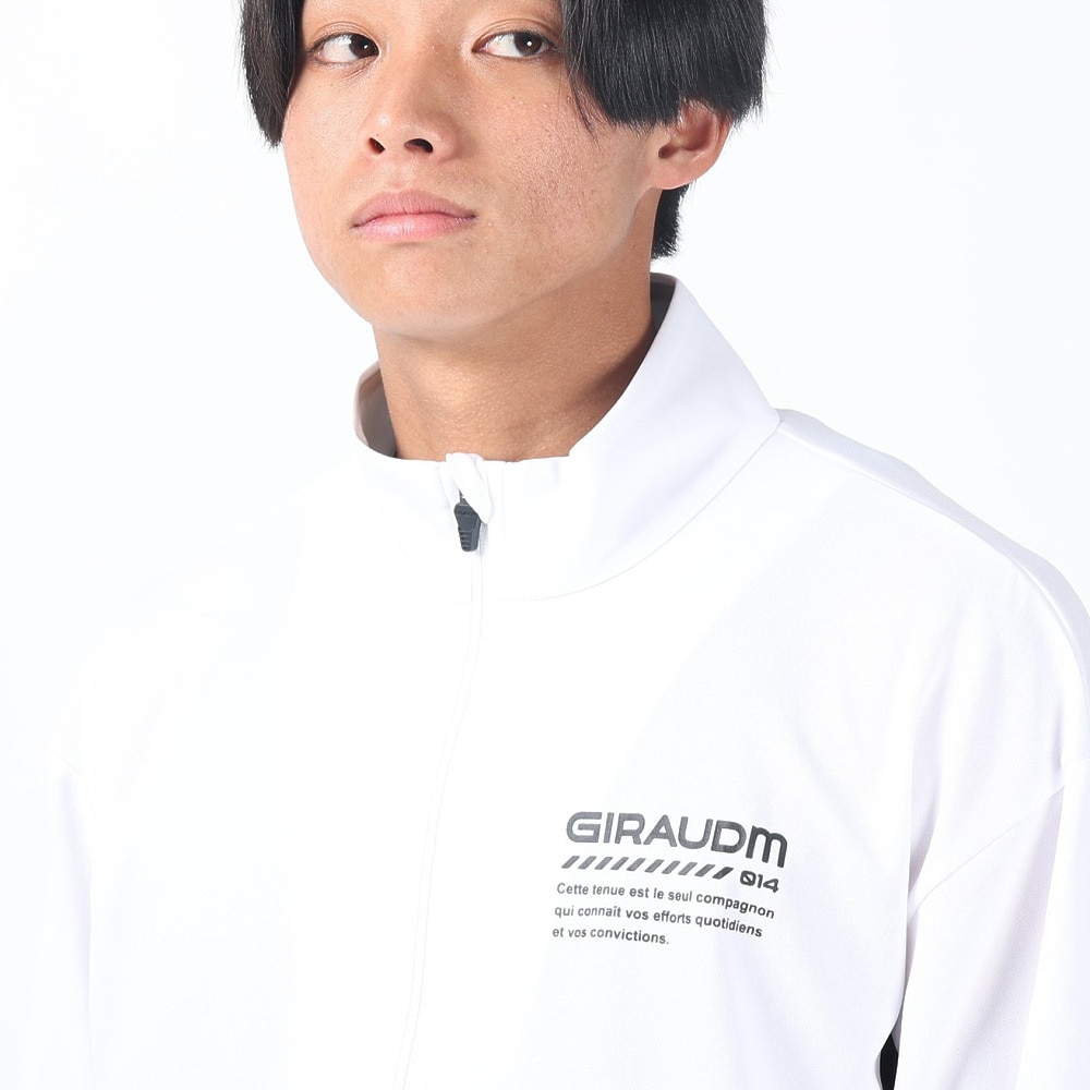 ジローム（GIRAUDM）（メンズ）DPLIGHT ウォームアップジャケット WU4S0008-TR851-GRSD WHT