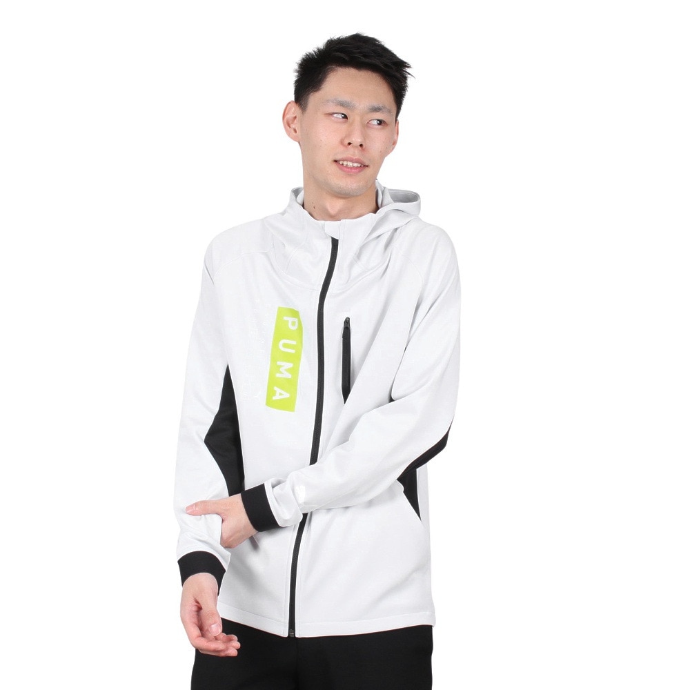 プーマ（PUMA）（メンズ）STRENGTH TRAINING ニットジャケット 525231 42 SLV