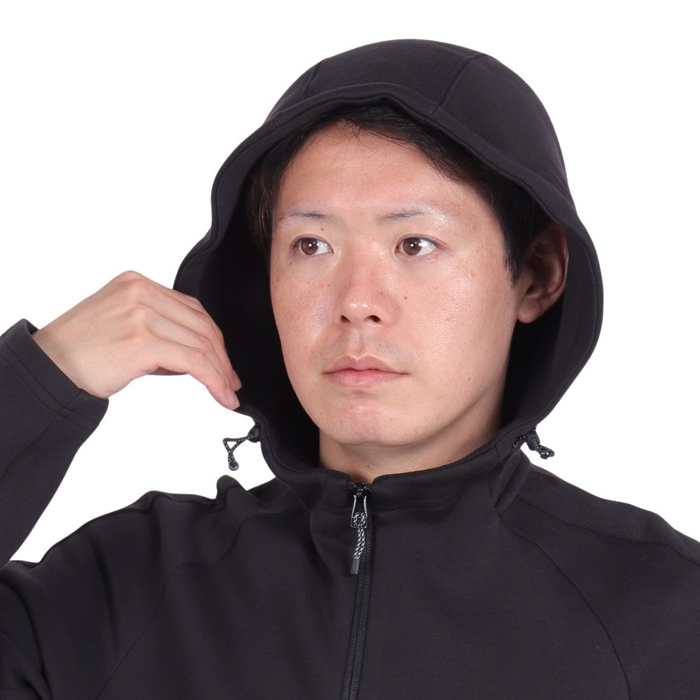 プーマ（PUMA）（メンズ）エヴォストライプ フーデッド ジャケット 681184 01 BLK