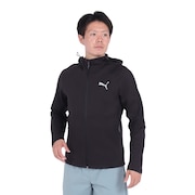 プーマ（PUMA）（メンズ）エヴォストライプ フーデッド ジャケット 681184 01 BLK