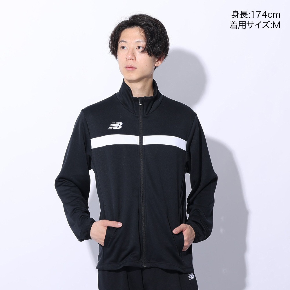 ニューバランス（new balance）（メンズ）ウォームアップジャケット JMJF9403BK