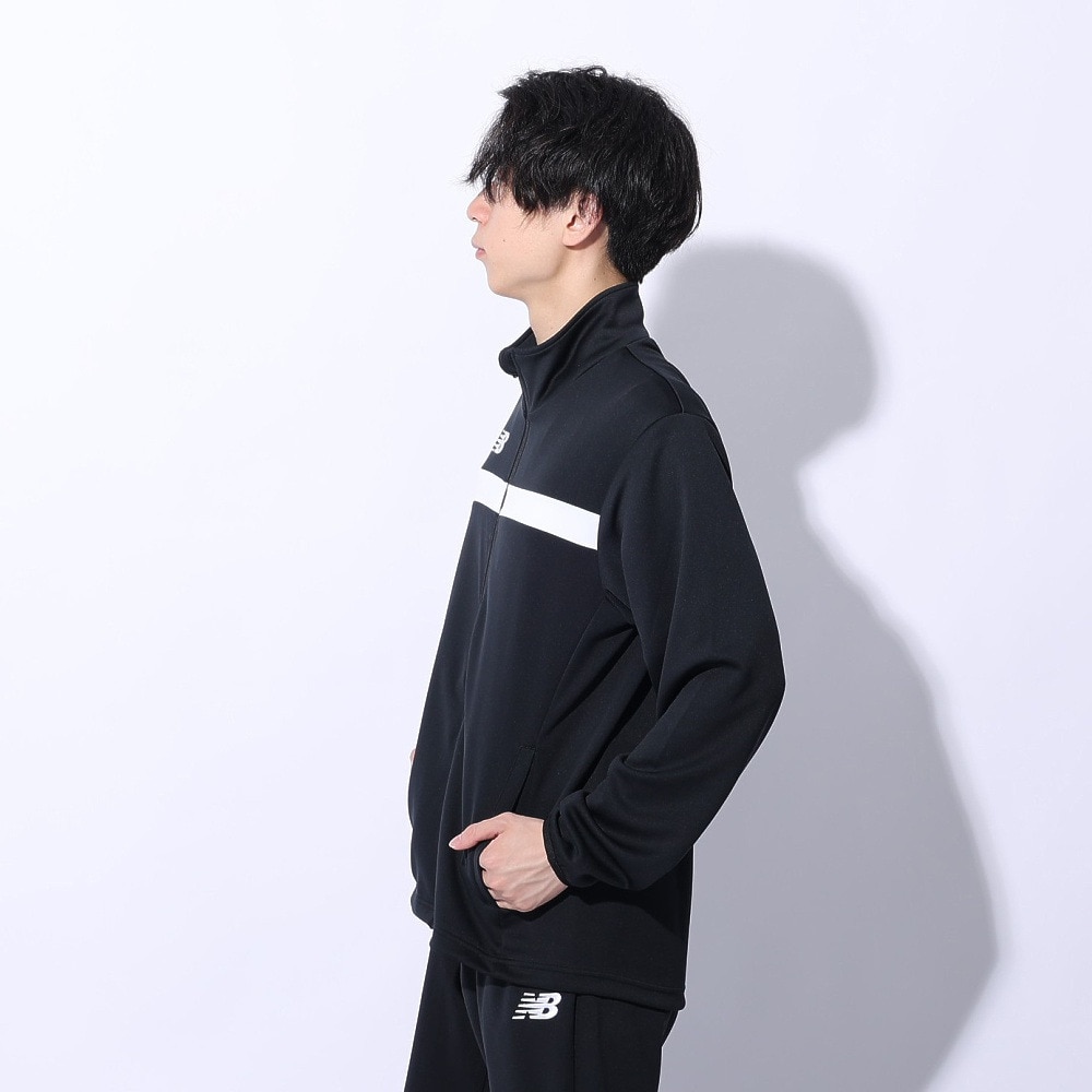 ニューバランス（new balance）（メンズ）ウォームアップジャケット JMJF9403BK