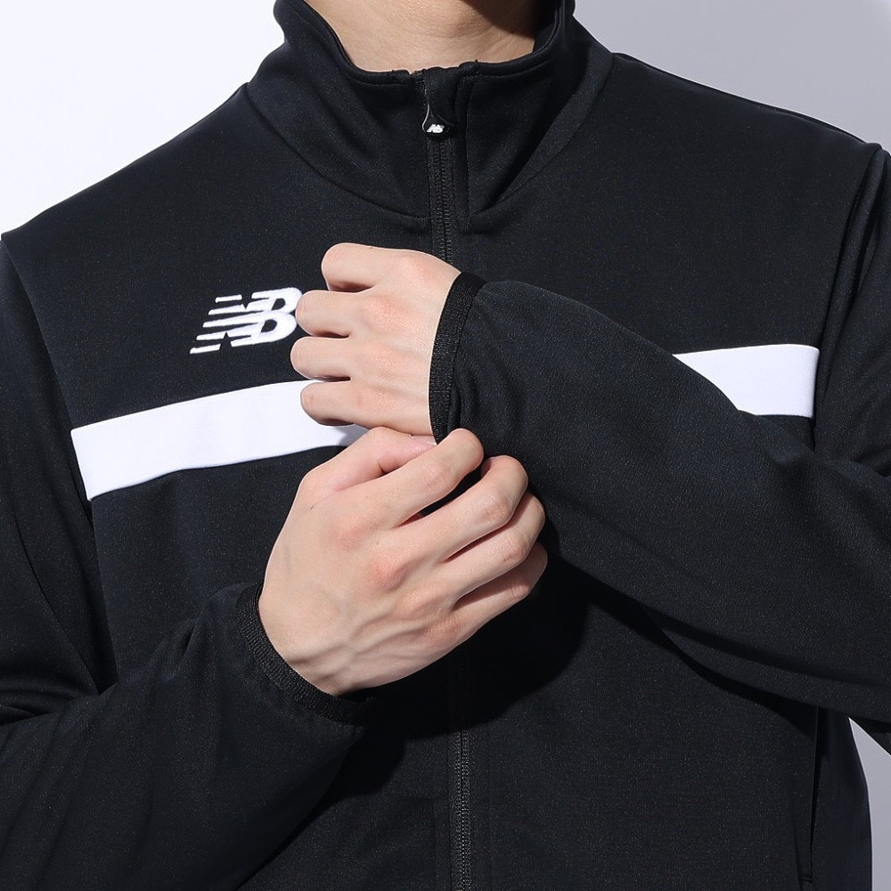 ニューバランス（new balance）（メンズ）ウォームアップジャケット JMJF9403BK
