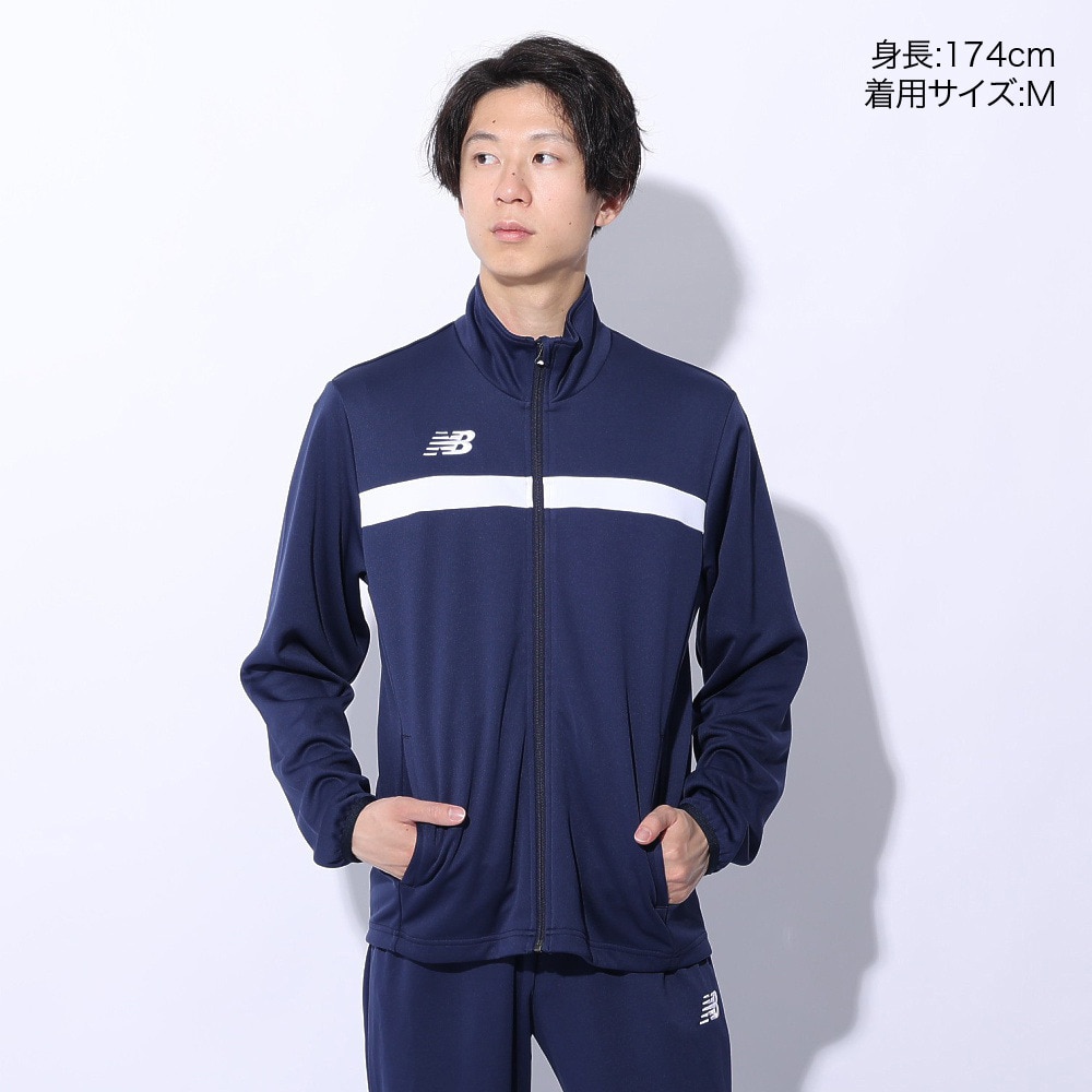 ニューバランス（new balance）（メンズ）ウォームアップジャケット JMJF9403NV