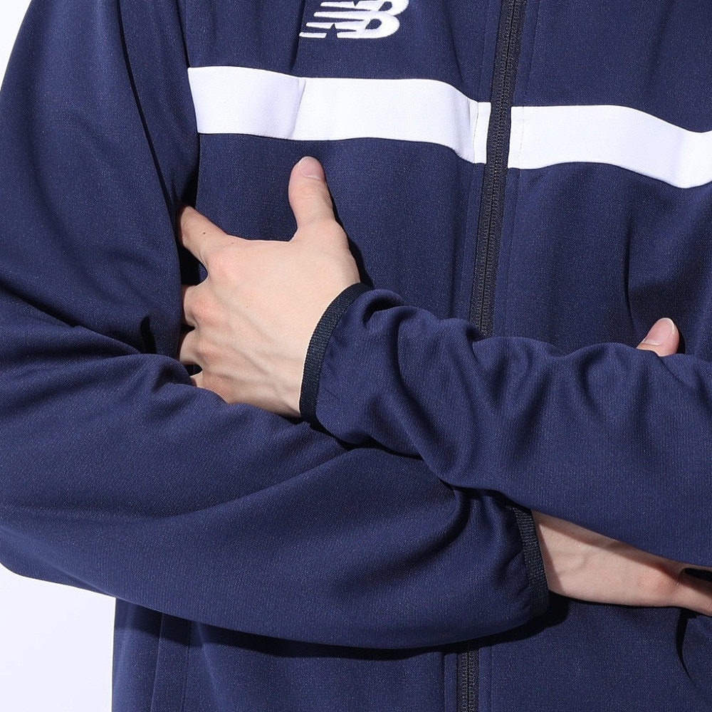 ニューバランス（new balance）（メンズ）ウォームアップジャケット JMJF9403NV