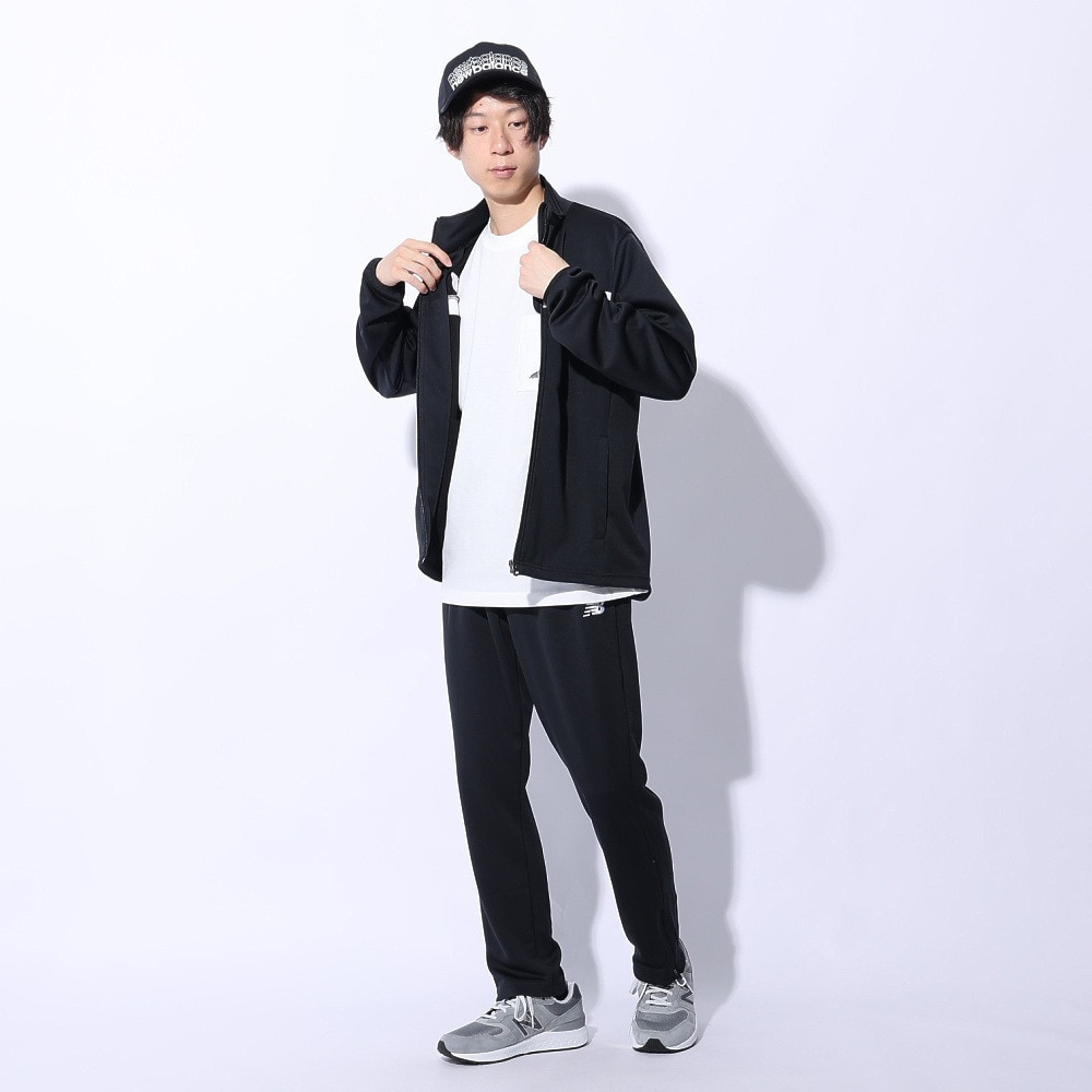 ニューバランス（new balance）（メンズ）ウォームアップパンツ JMPF9404BK