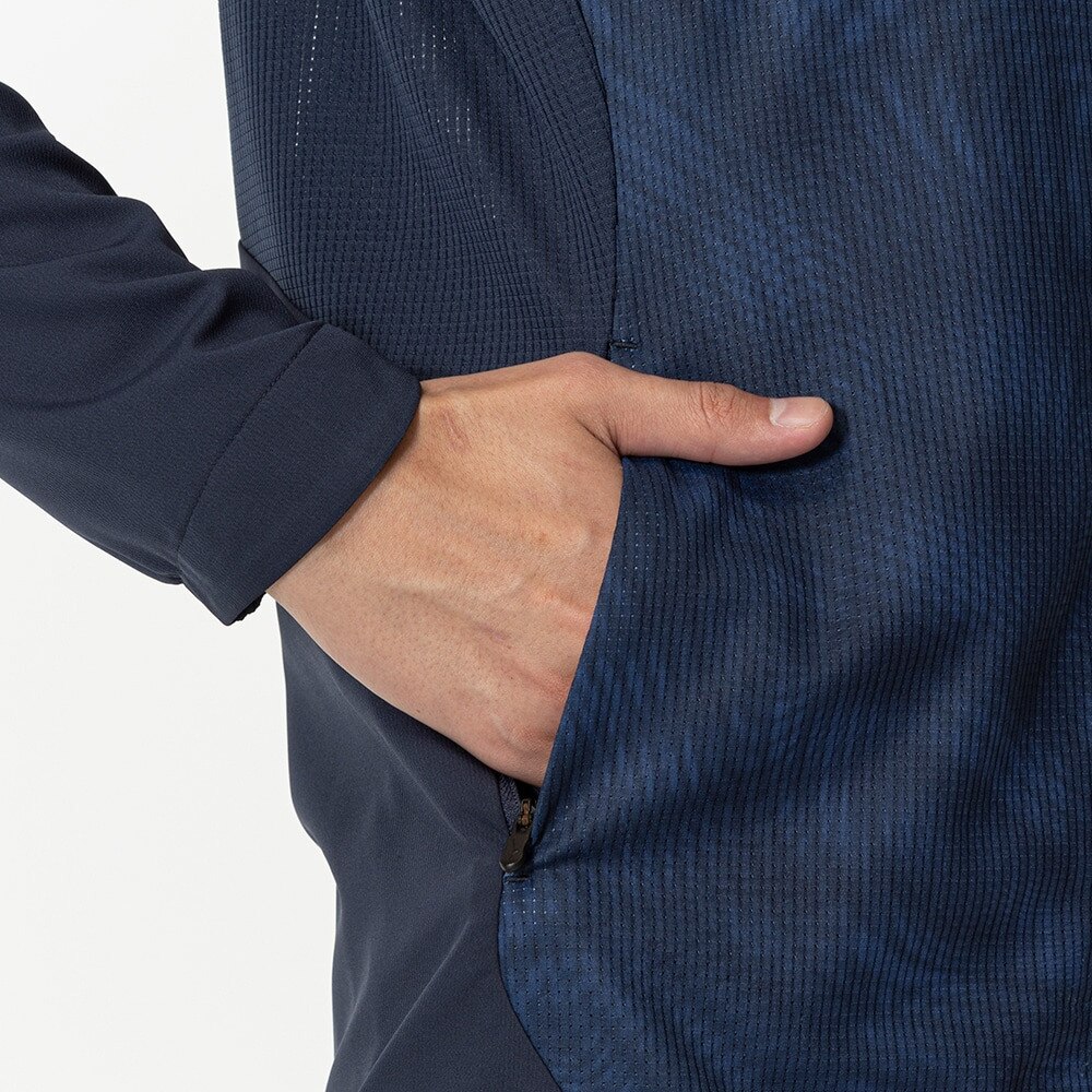 ミズノ（MIZUNO）（メンズ）ドライエアロ フローハイブリッドジャケット 32MCB03114