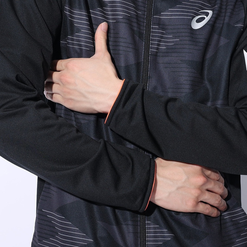 アシックス（ASICS）（メンズ）A-I-Mドライストレッチニットグラフィックジャケット 2031E539.001