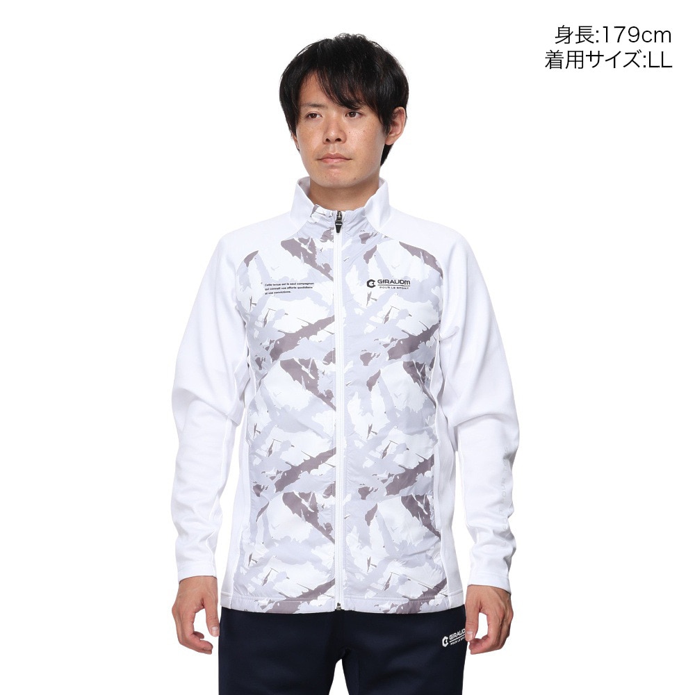 ジローム（GIRAUDM）（メンズ）wovenconbi wu ジャケット WU4F0043-TR851-GRES WHT
