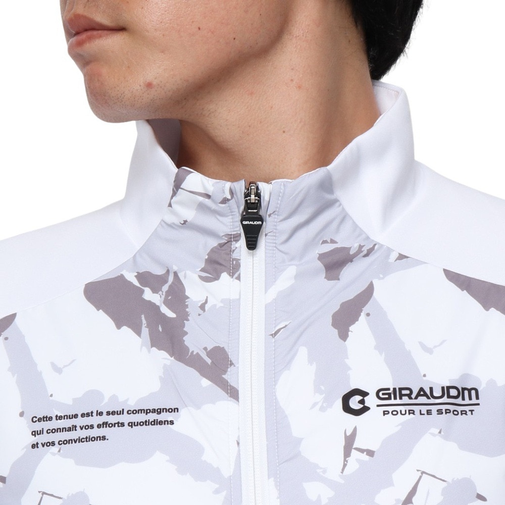 ジローム（GIRAUDM）（メンズ）wovenconbi wu ジャケット WU4F0043-TR851-GRES WHT