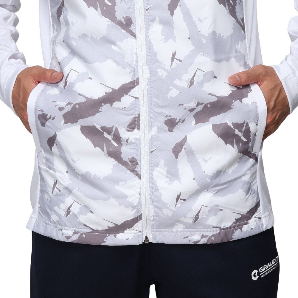 ジローム（GIRAUDM）（メンズ）wovenconbi wu ジャケット WU4F0043-TR851-GRES WHT