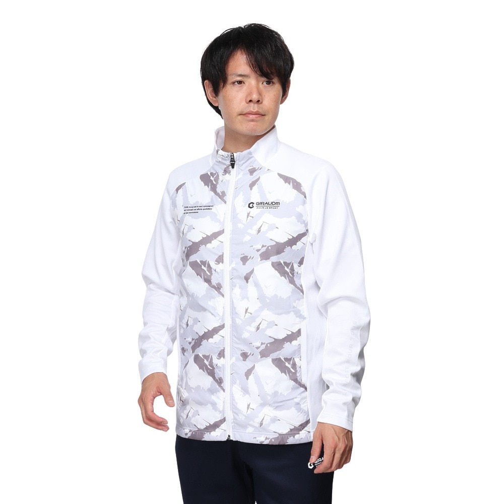 ジローム（GIRAUDM）（メンズ）wovenconbi wu ジャケット WU4F0043-TR851-GRES WHT