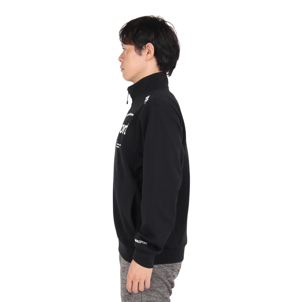 デサント（DESCENTE）（メンズ）オーセンティック スタンドジャージ ST4FSWZ3XB BK00