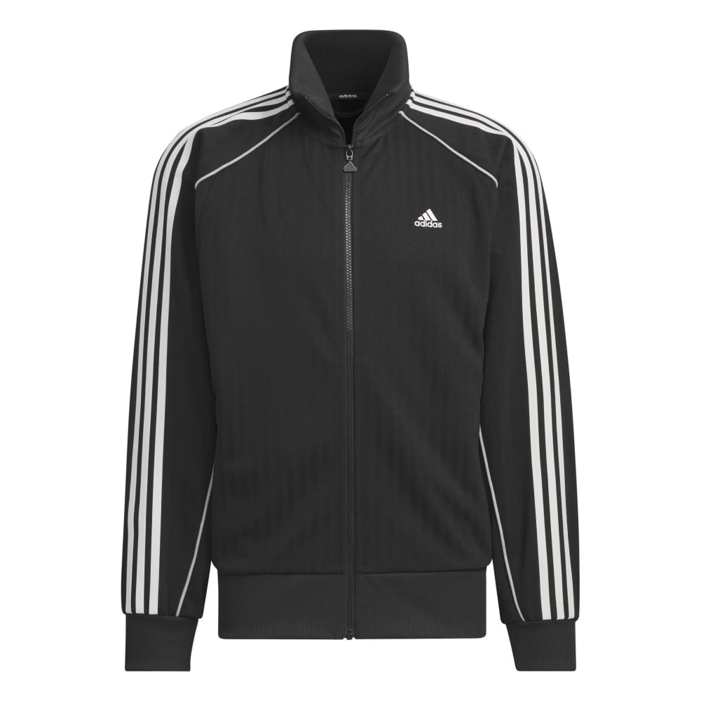 アディダス（adidas）（メンズ、レディース）Byd3s ルーズフィット ジャカードニット トラックトップ KWX93-JG8578