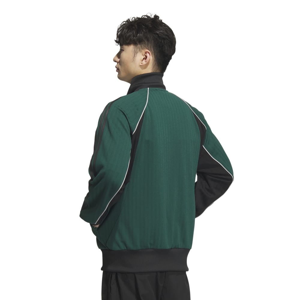 アディダス（adidas）（メンズ、レディース）Byd3s ルーズフィット ジャカードニット トラックトップ KWX93-JH1037