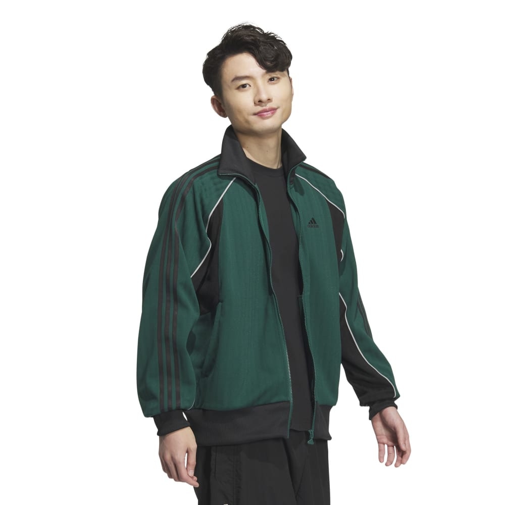 アディダス（adidas）（メンズ、レディース）Byd3s ルーズフィット ジャカードニット トラックトップ KWX93-JH1037