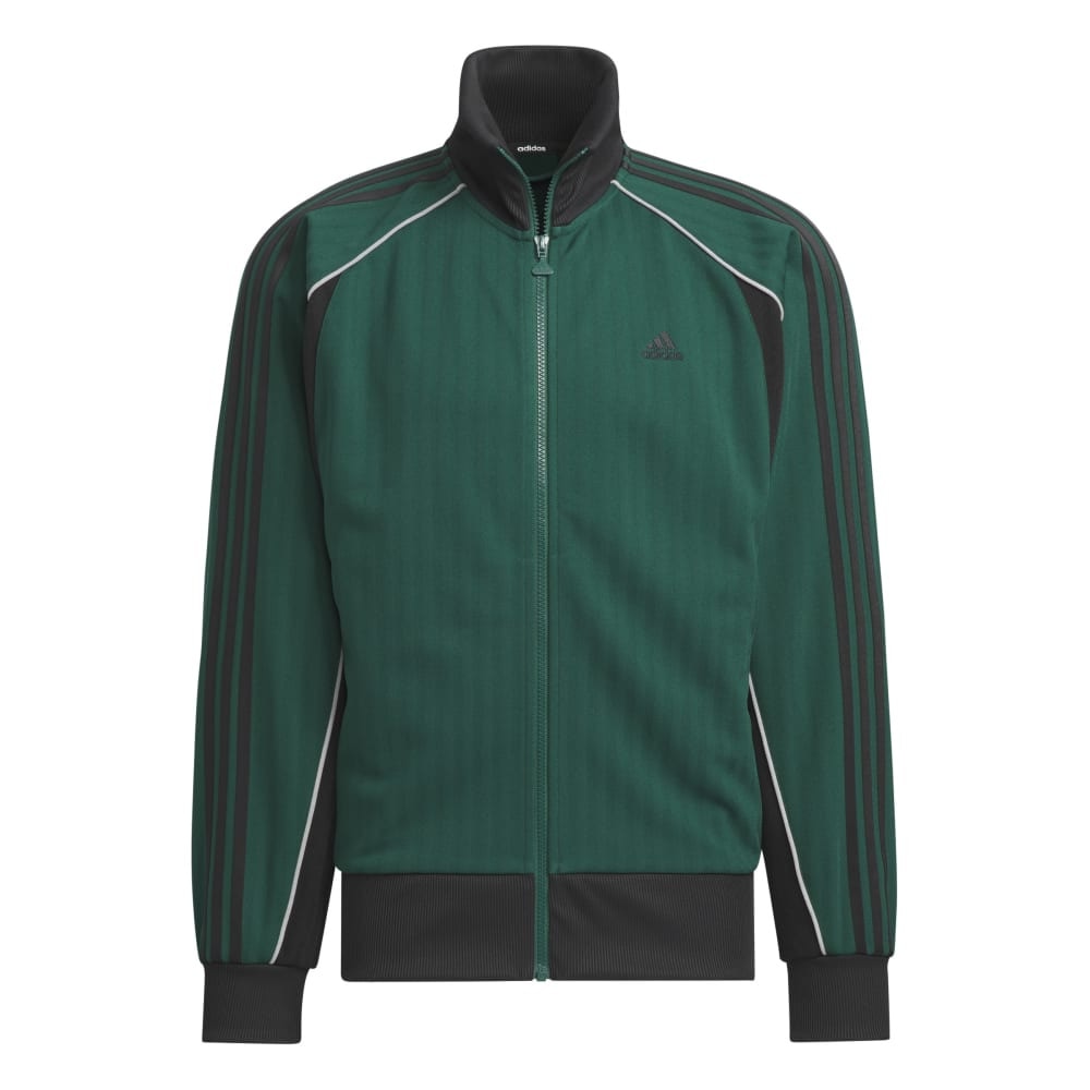 アディダス（adidas）（メンズ、レディース）Byd3s ルーズフィット ジャカードニット トラックトップ KWX93-JH1037