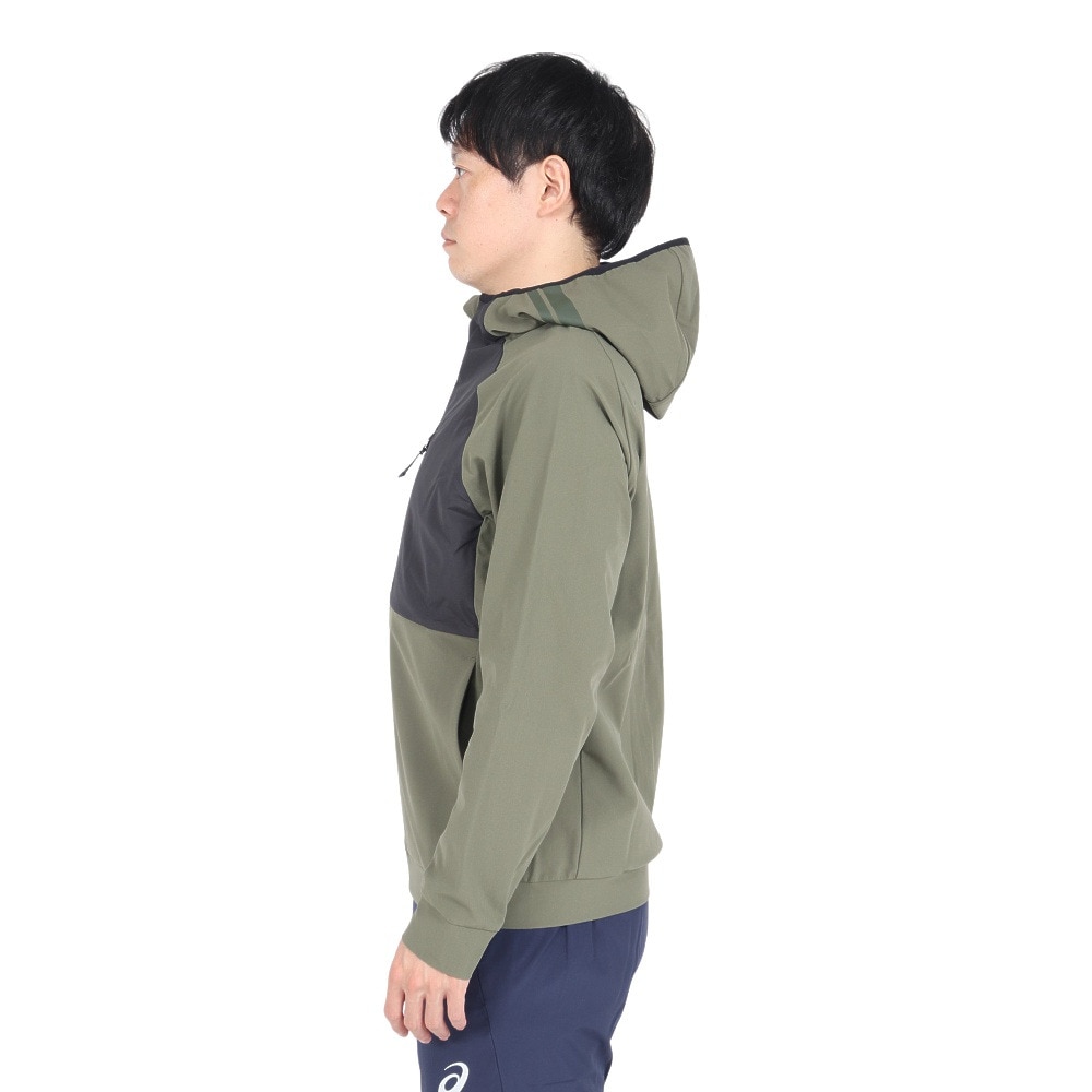 アシックス（ASICS）（メンズ）A77 ハイブリッド ウインドバリア ジャケット 2031F018.301