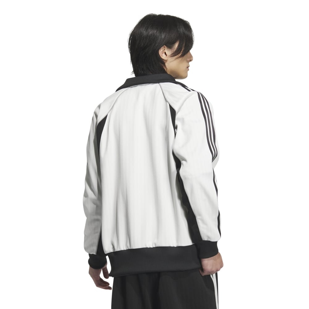 アディダス（adidas）（メンズ、レディース）Byd3s ルーズフィット ジャカードニット トラックトップ KWX93-JG8580