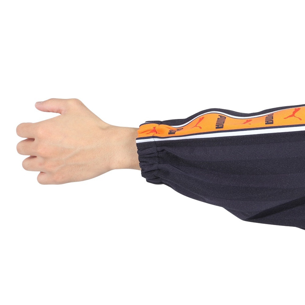 プーマ（PUMA）（メンズ）トレーニング シャドウ ストライプ ニット ジャケット 527754 61 NVY
