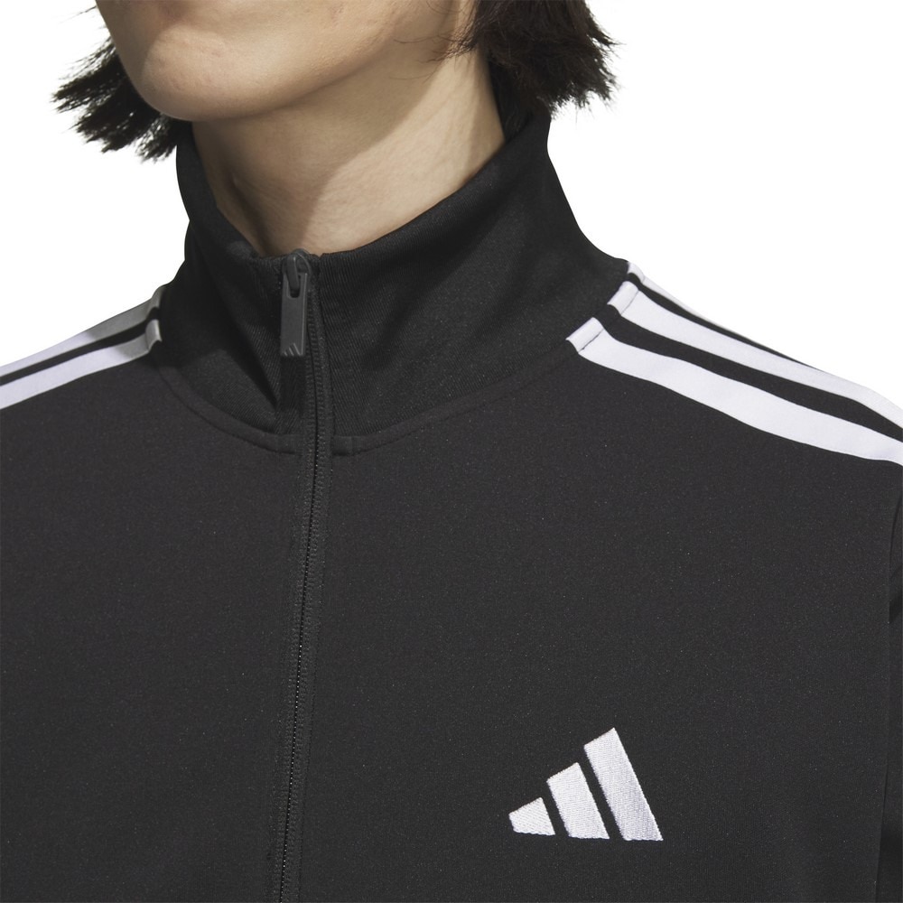 アディダス（adidas）（メンズ）スリーストライプス レギュラーフィット ダブルニット トラックジャケット JZR00-JV6977