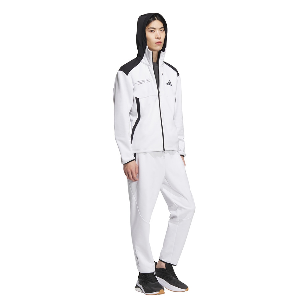 アディダス（adidas）（メンズ）アダプテーション ダブルニット フード付きトラックジャケット KQD57-JM2082
