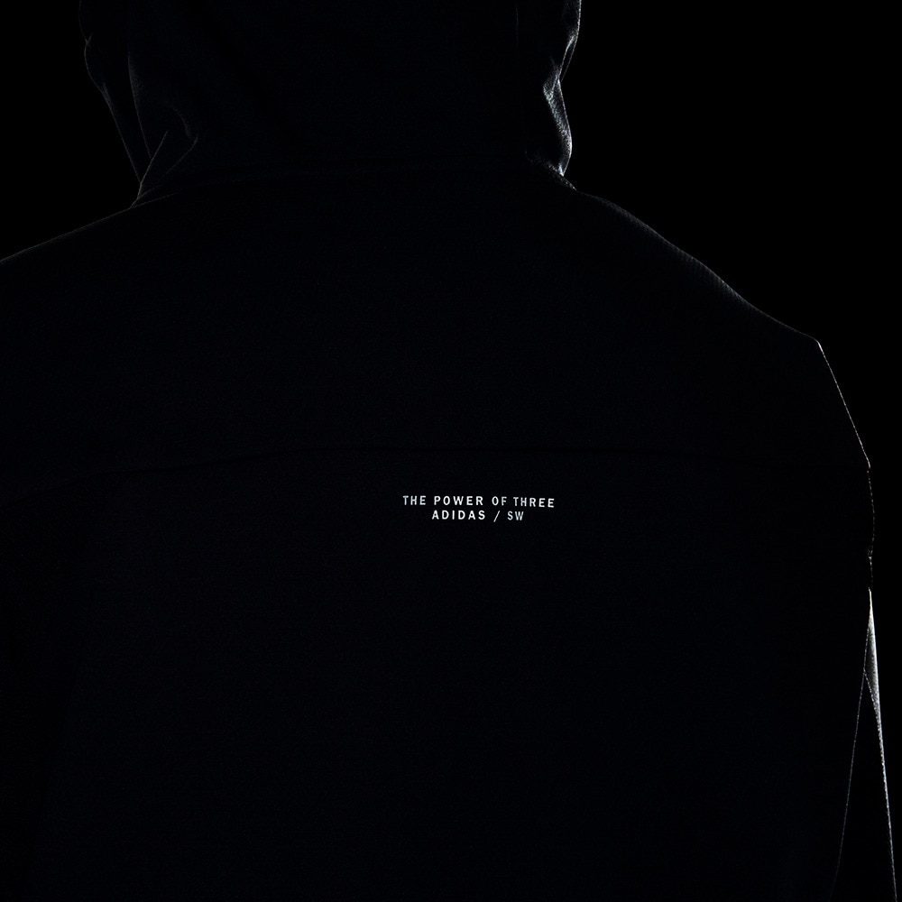 アディダス（adidas）（メンズ）アダプテーション ダブルニット フード付きトラックジャケット KQD57-JM2083