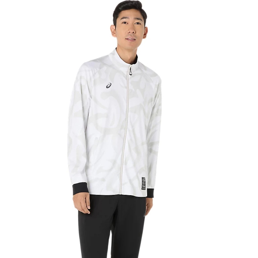 アシックス（ASICS）（メンズ）ドライグラフィックストレッチニットジャケット 2031E985.100
