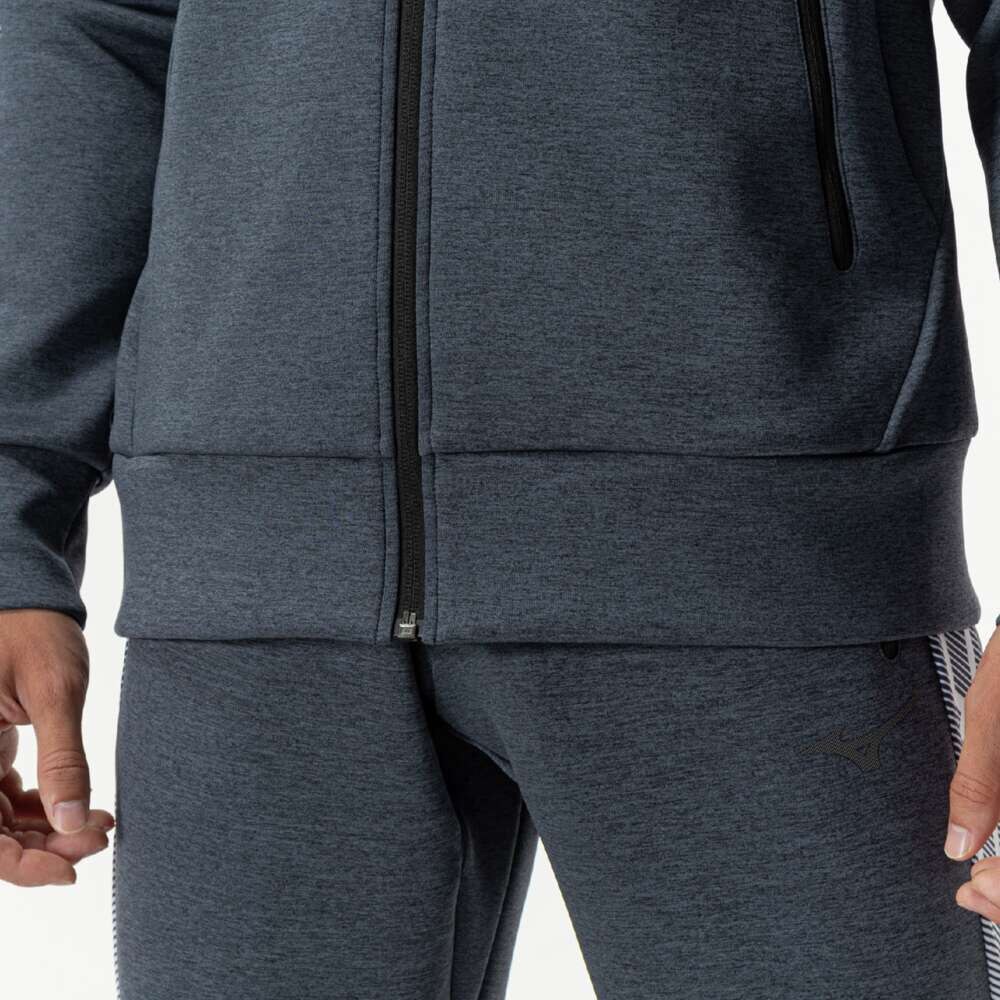 ミズノ（MIZUNO）（メンズ）ストレッチ スウェットジャケット 32MCC05507