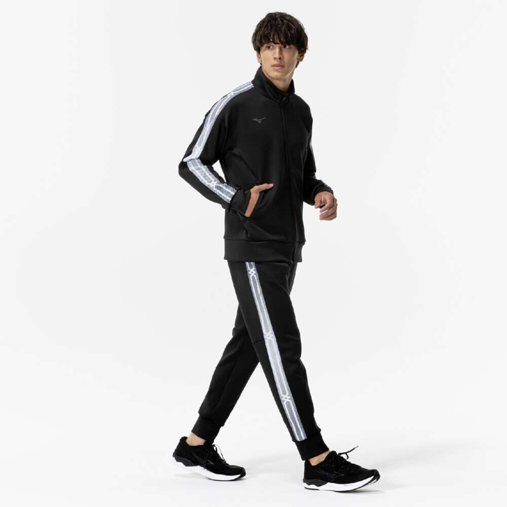 ミズノ（MIZUNO）（メンズ）ストレッチ スウェットジャケット 32MCC05509