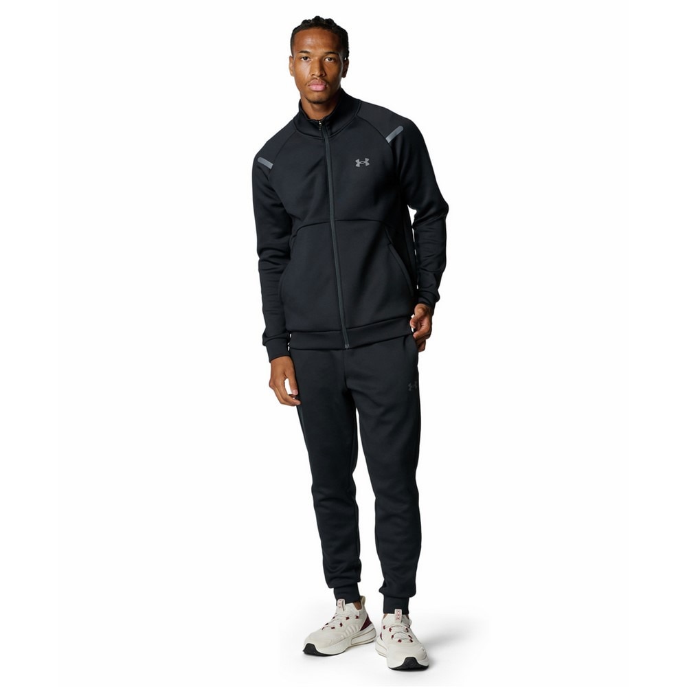 アンダーアーマー（UNDER ARMOUR）（メンズ）アーマーニット トラックジャケット 6007743 001