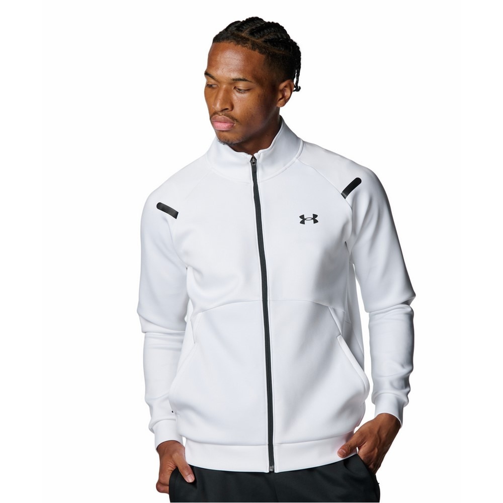 アンダーアーマー（UNDER ARMOUR）（メンズ）アーマーニット トラックジャケット 6007743 100