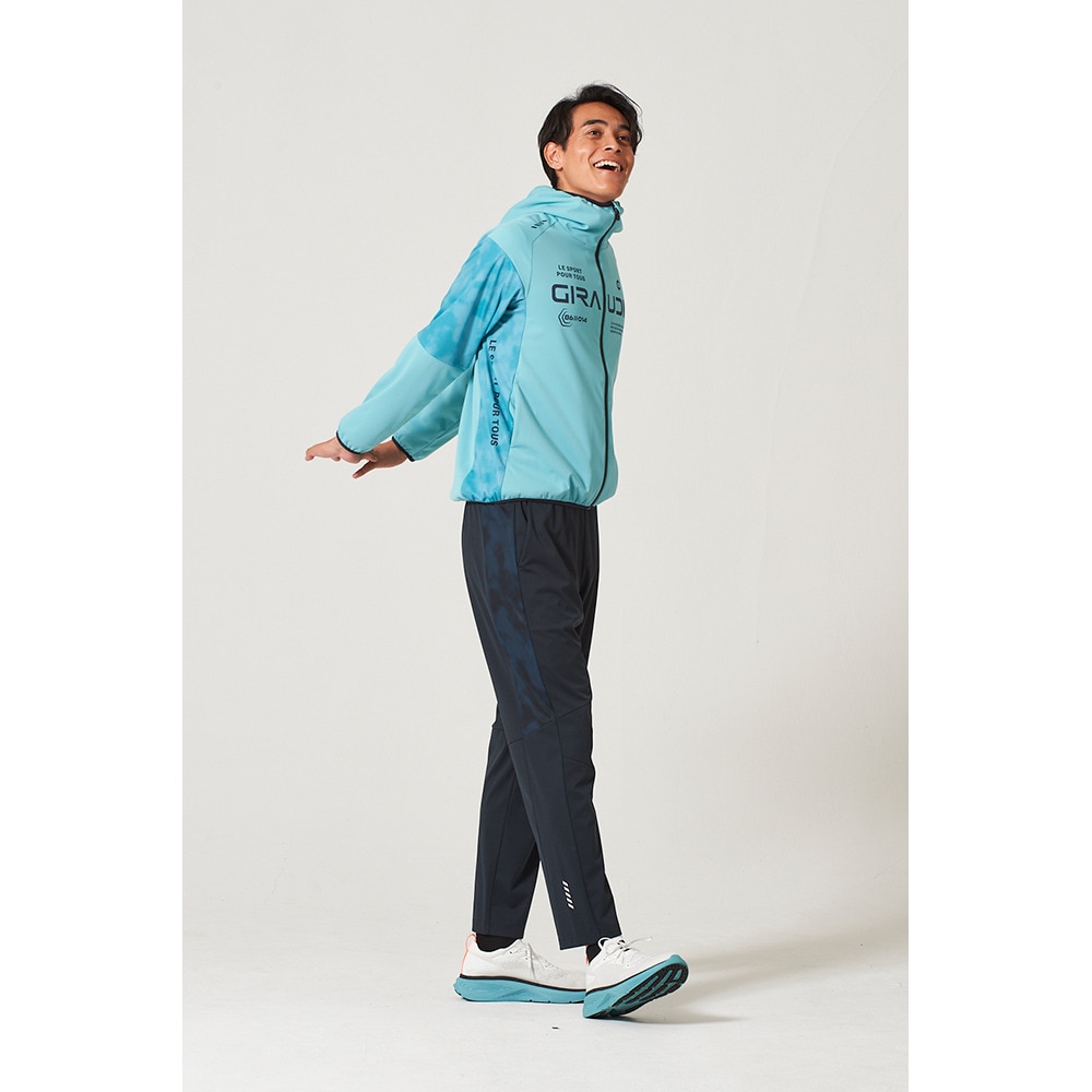 ジローム（GIRAUDM）（メンズ）ウインドクロス PROOFニット ジャケット WU5F0010-TR851-GRGH TQG