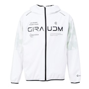 (メンズ)ウインドクロス PROOF ニット ジャケット WU5F0010-TR851-GRGH WHT