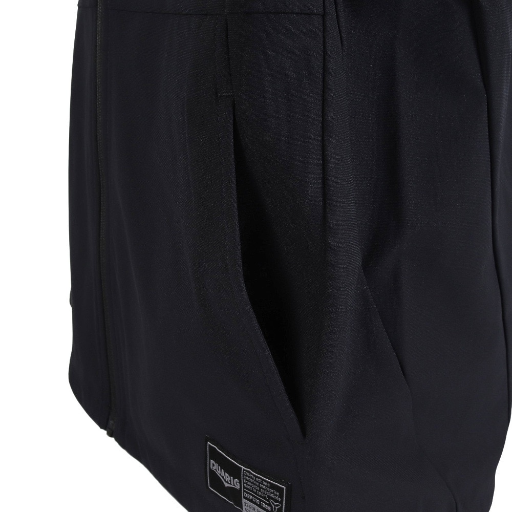 デュアリグ（DUARIG）（メンズ）ウインドクロス WARPKNIT ジャケット 5F0003-TRWU-851SD BLK