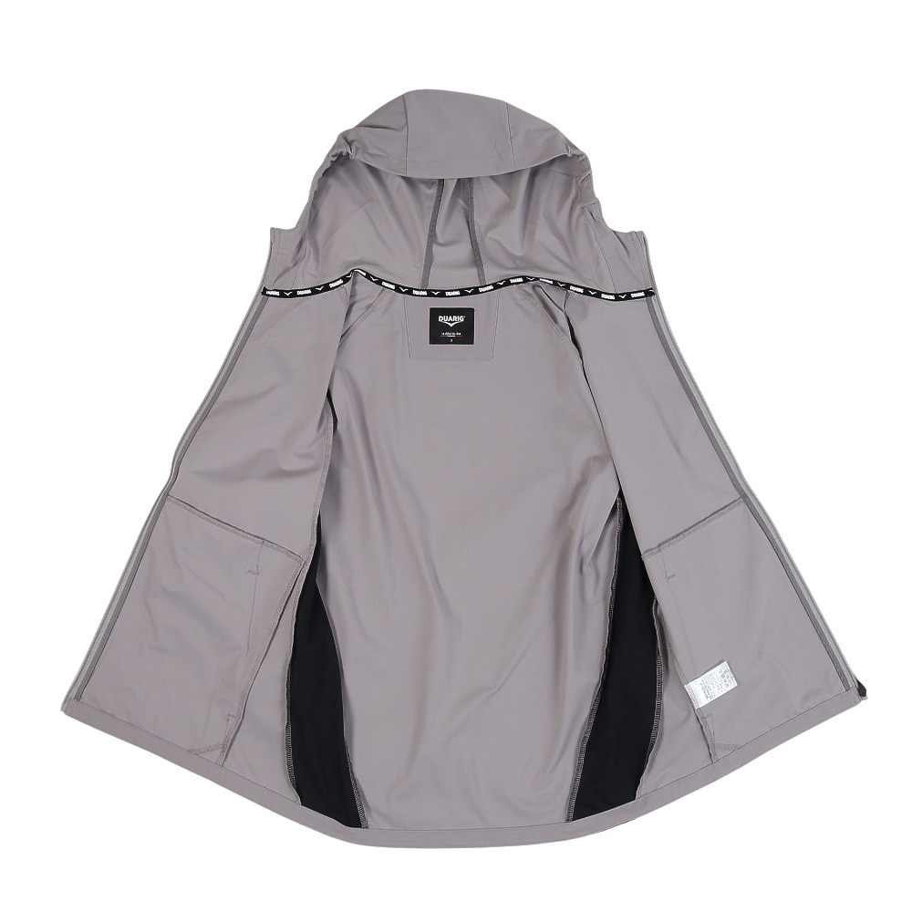 デュアリグ（DUARIG）（メンズ）ウインドクロス WARPKNIT ジャケット 5F0003-TRWU-851SD GYXBK