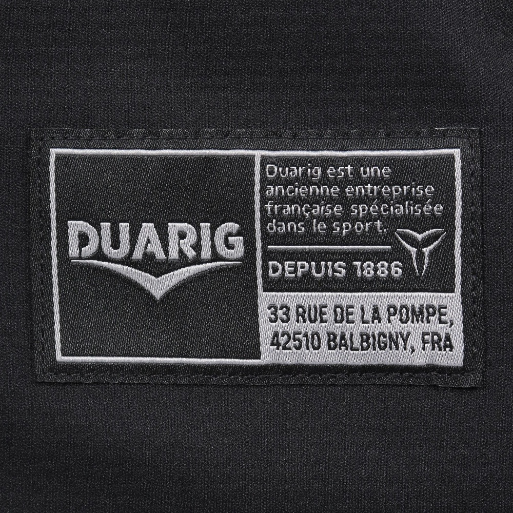 デュアリグ（DUARIG）（メンズ）ウインドクロス BRUSHEDGRID ジャケット 5F0005-TRWU-851SD BLK