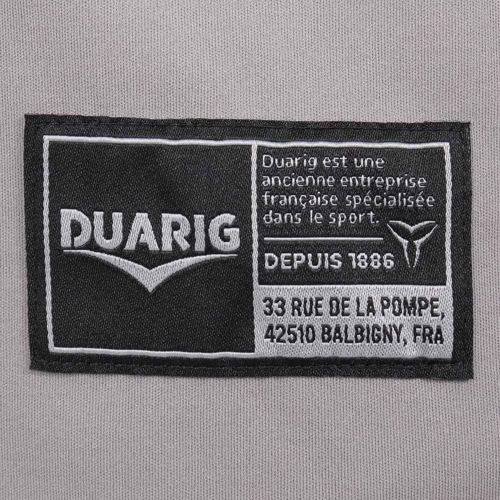 デュアリグ（DUARIG）（メンズ）ウインドクロス BRUSHEDGRID ジャケット 5F0005-TRWU-851SD GRY
