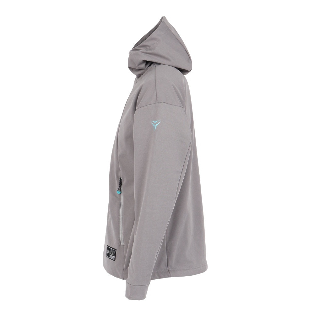 デュアリグ（DUARIG）（メンズ）ウインドクロス BRUSHEDGRID ジャケット 5F0005-TRWU-851SD GRY