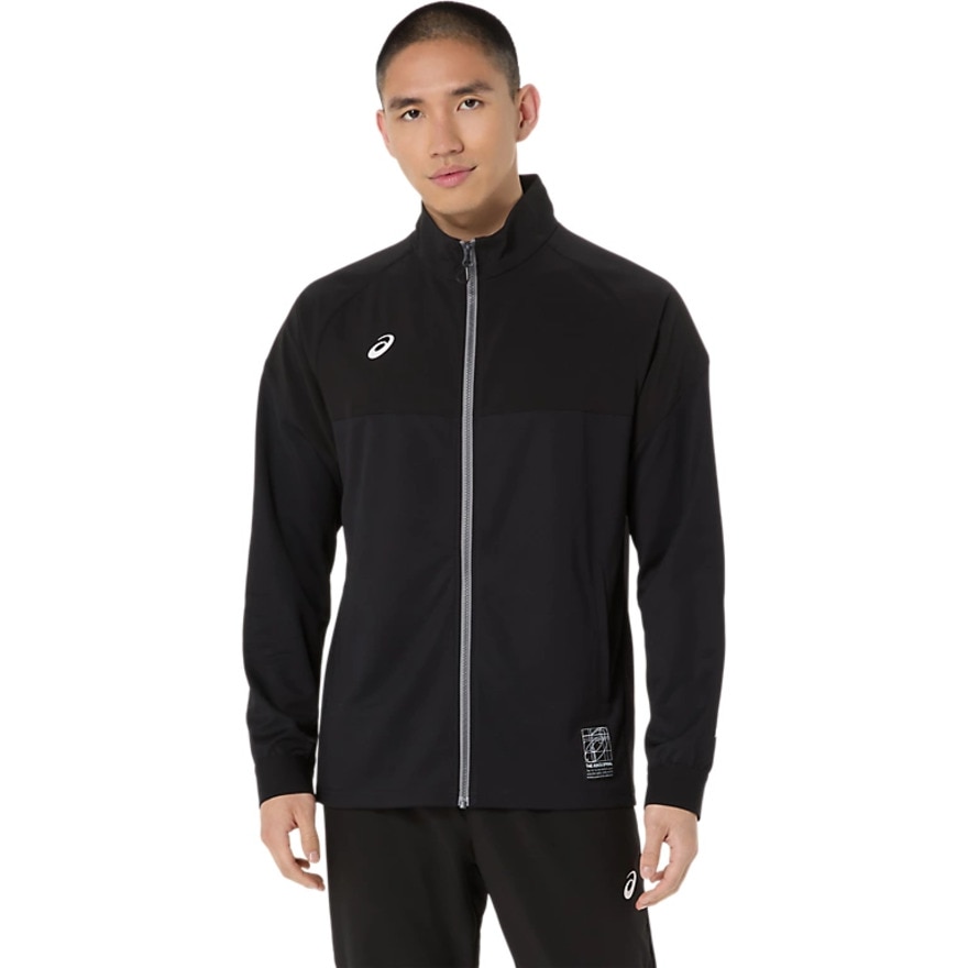 アシックス（ASICS）（メンズ）ドライハイブリッドストレッチニットジャケット 2031F169.001