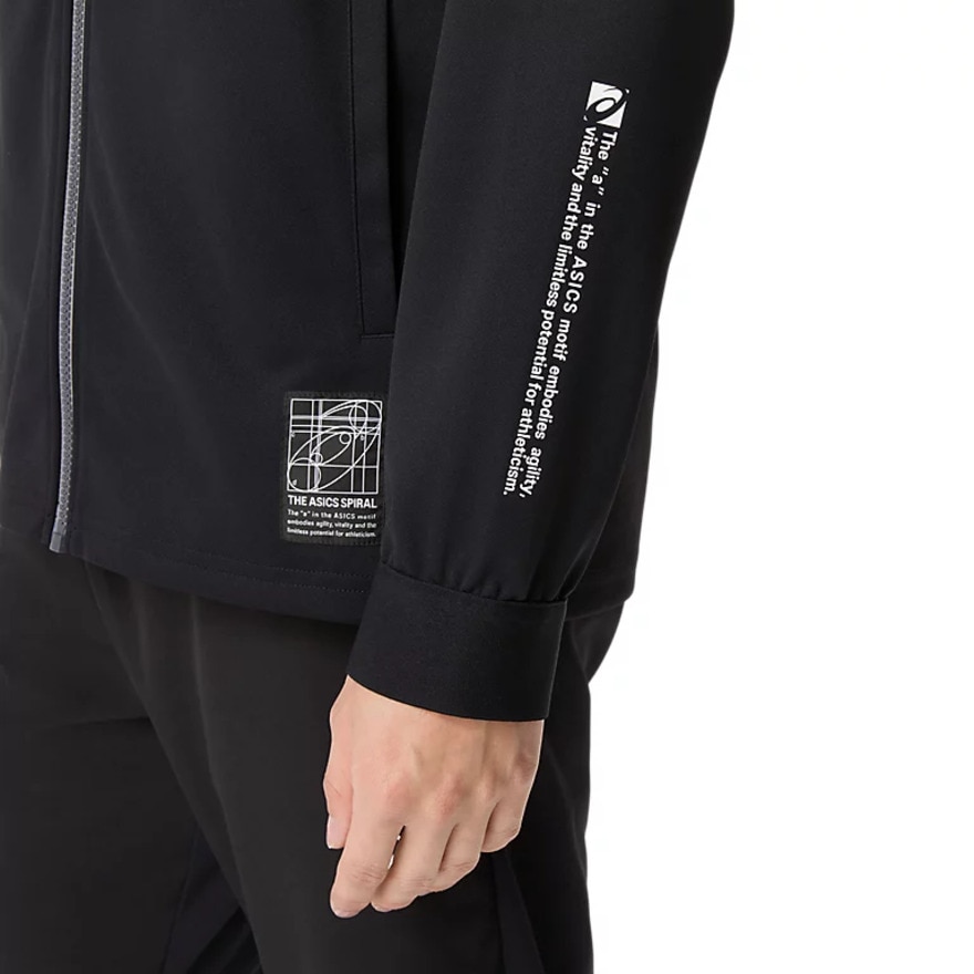 アシックス（ASICS）（メンズ）ドライハイブリッドストレッチニットジャケット 2031F169.001