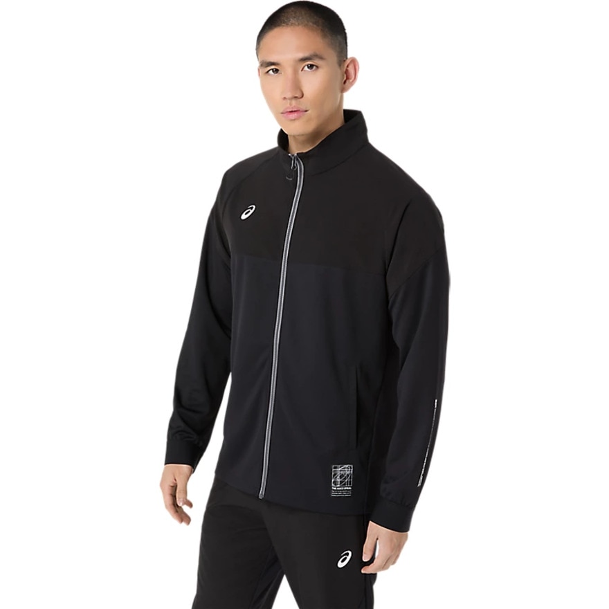 アシックス（ASICS）（メンズ）ドライハイブリッドストレッチニットジャケット 2031F169.001