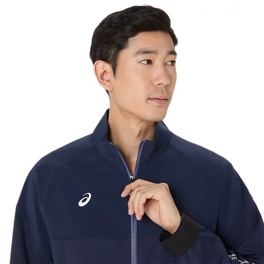 アシックス（ASICS）（メンズ）ドライハイブリッドストレッチニットジャケット 2031F169.400